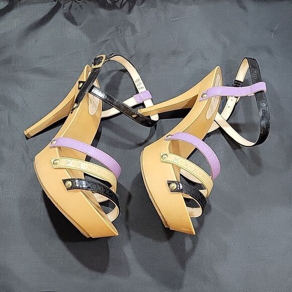 ANDREA MULTI-STRAPS HIGH HEEL STILETTOS SANDAL - Picture 10 of 15